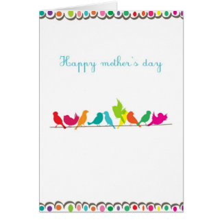 pájaros en una fila