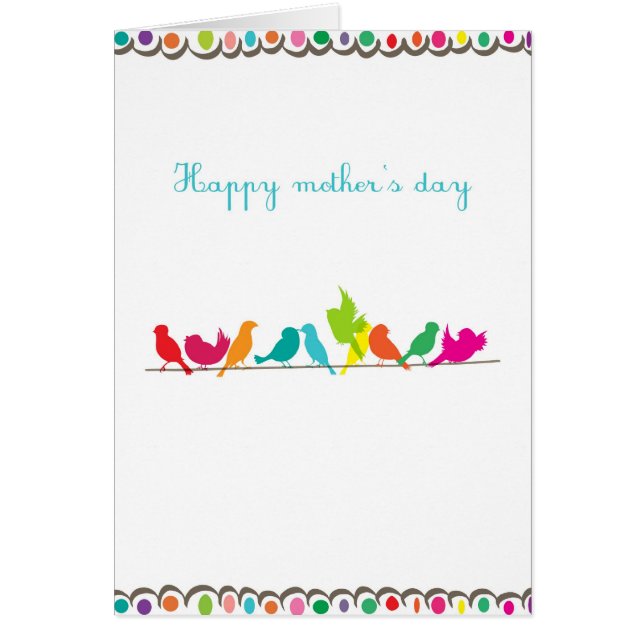 pájaros en una fila (Frente)