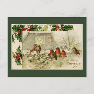 Pájaros Feliz Navidad