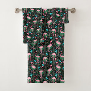 Pájaros flamencos 20s Flamingo Frenos Patrón ros