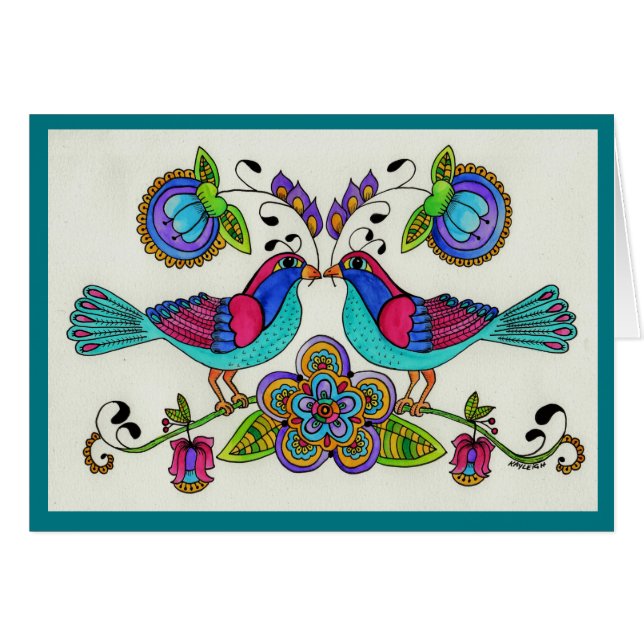 Pájaros populares (Anverso (Horizontal))