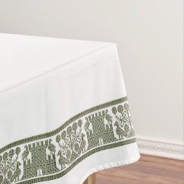 Pájaros y manteles de castillos, 52 x 70