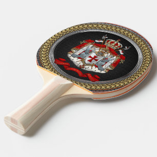Pala De Ping Pong [400] Escudo de armas templario de los caballeros