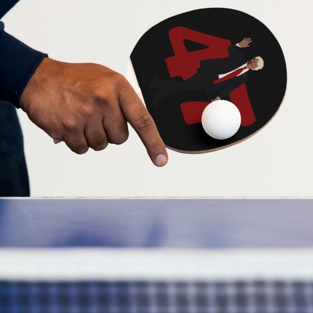 PALA DE PING PONG 47 TRUMP 2024 (in situ)