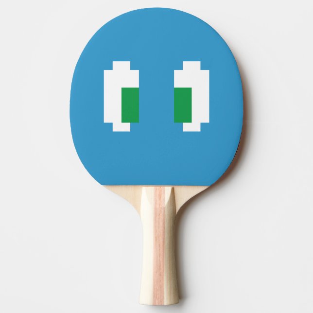 Pala De Ping Pong 8 bits Pixel Manga Green Eyes (Anverso)