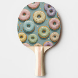 Pala De Ping Pong A Whimsical Pastel Donut Dream