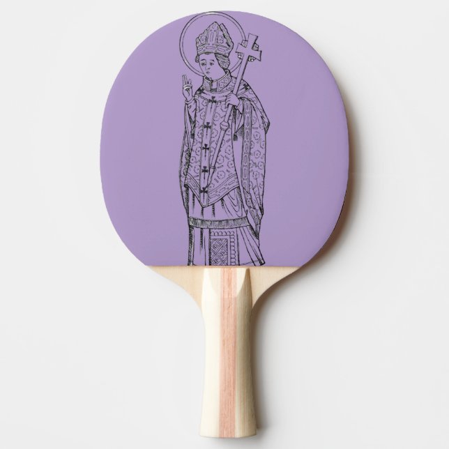 Pala De Ping Pong Abbot de Saint Deiniol y Obispo (Anverso)