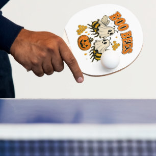 Pala De Ping Pong Abejas Boo Divertidas Abeja Fantasma Chiste Lindo 