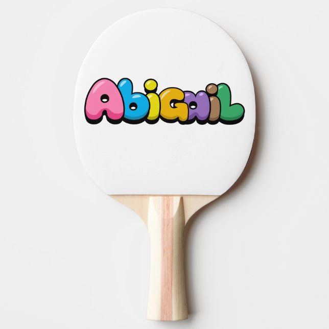 Pala De Ping Pong Abigail (Anverso)