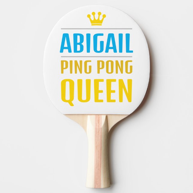 Pala De Ping Pong Abigail (Anverso)