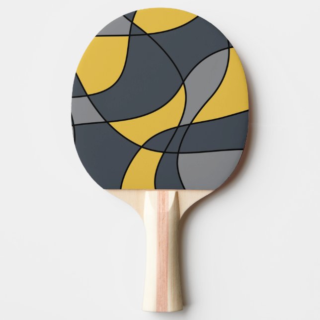 Pala De Ping Pong Abstract, modern, geometric, trendy pattern (Anverso)