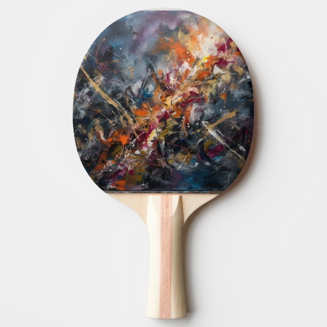 Pala De Ping Pong Abstracto (Anverso)