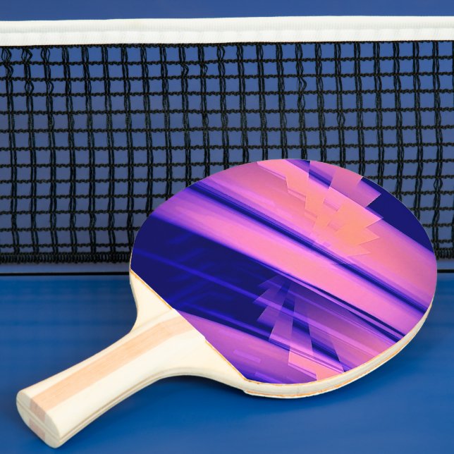 PALA DE PING PONG ABSTRACTO DE AGUA DE CAÍDA DE AGUA (in situ)