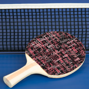 Pala De Ping Pong Acerca de los Chicas y el tenis de mesa