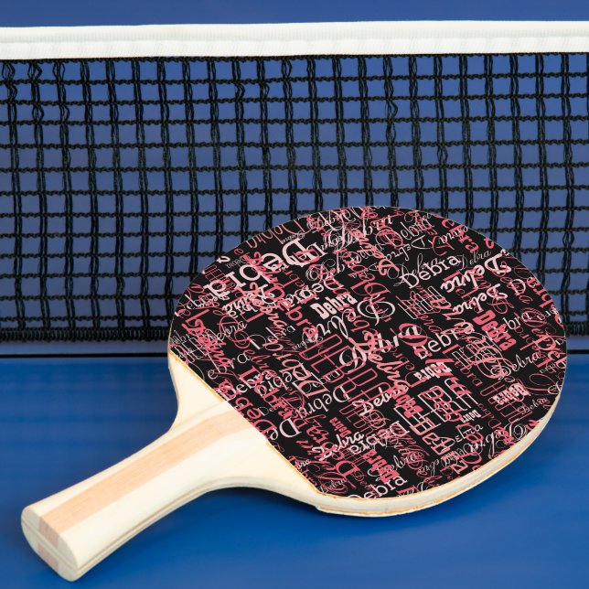 Pala De Ping Pong Acerca de los Chicas y el tenis de mesa (in situ)