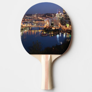 Pala De Ping Pong Acero y bocadillo del añil