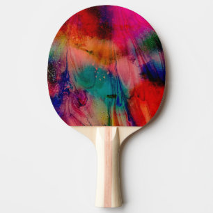 Pala De Ping Pong Acuarela