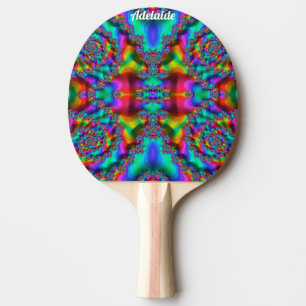 Pala De Ping Pong ADELAIDE ~ DISCO BALL ~ Fractal original ~
