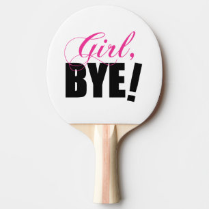 Pala De Ping Pong ¡ADIÓS del chica! Humor descarado
