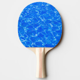 Pala De Ping Pong Agua Azul Fresca
