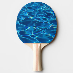 Pala De Ping Pong Agua de la piscina azul oscura