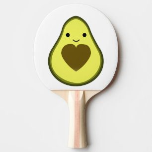 Pala De Ping Pong Aguacate amor lindo aguacate con corazón