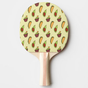 Pala De Ping Pong Aguacate Taco Yellow Ping Pong Paddle