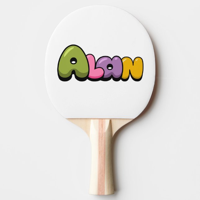 Pala De Ping Pong Alan (Anverso)