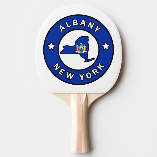 Pala De Ping Pong Albany Nueva York (Anverso)