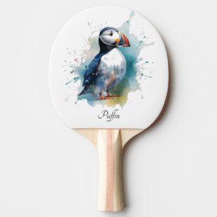 Pala De Ping Pong Aleta de cachorro en color azul