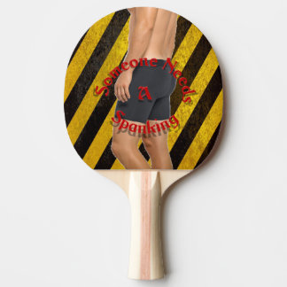 Pala De Ping Pong Alguien necesita una paleta del azote (versión del