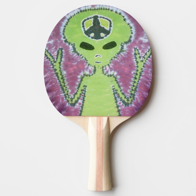 Pala De Ping Pong Alien Tie Dye (Anverso)