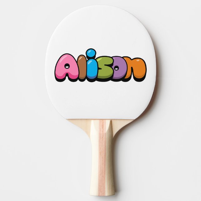 Pala De Ping Pong Alison (Anverso)