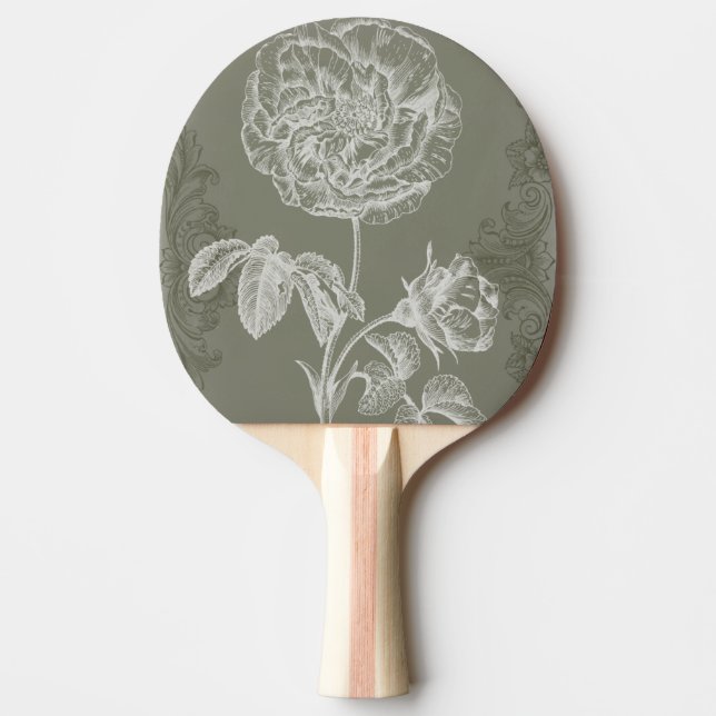 Pala De Ping Pong Alivio floral I (Anverso)