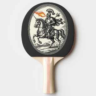 Pala De Ping Pong Alloces El Mariscal que Respira Fuego