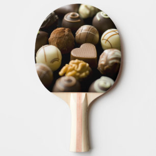 Pala De Ping Pong Almendras garapiñadas deliciosas del chocolate