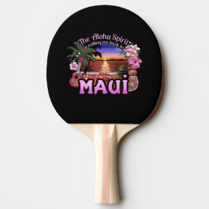 Pala De Ping Pong Aloha Spirit, llamándome de vuelta a Maui