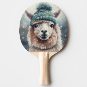 Pala De Ping Pong Alpaca dulce de invierno, personalizado