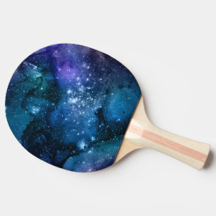 Pala De Ping Pong Amantes de la Galaxia Espacio Estrellado Cielo Azu