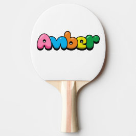 Pala De Ping Pong Amber