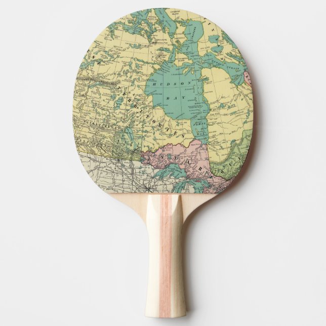 Pala De Ping Pong América británica (Anverso)