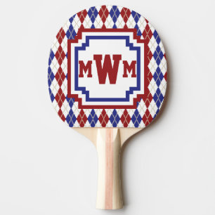 Pala De Ping Pong Americana Argyle Ping Pong Paddle