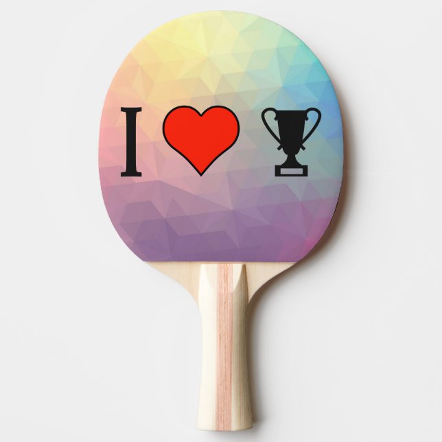 Pala De Ping Pong Amo el conseguir de los trofeos (Anverso)