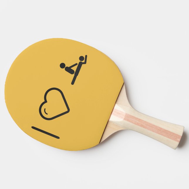 Pala De Ping Pong Amo masaje (Lateral)