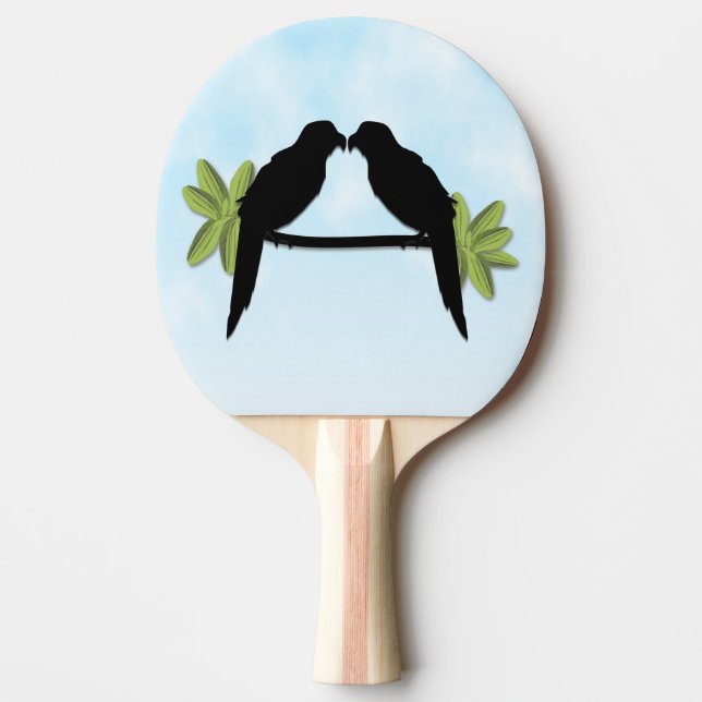 Pala De Ping Pong Amor loro (Anverso)