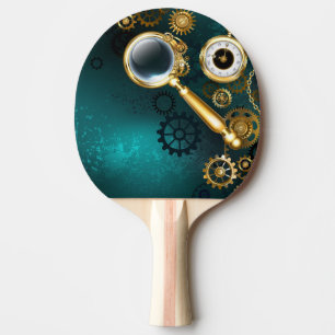 Pala De Ping Pong Ampliador en estilo Steampunk