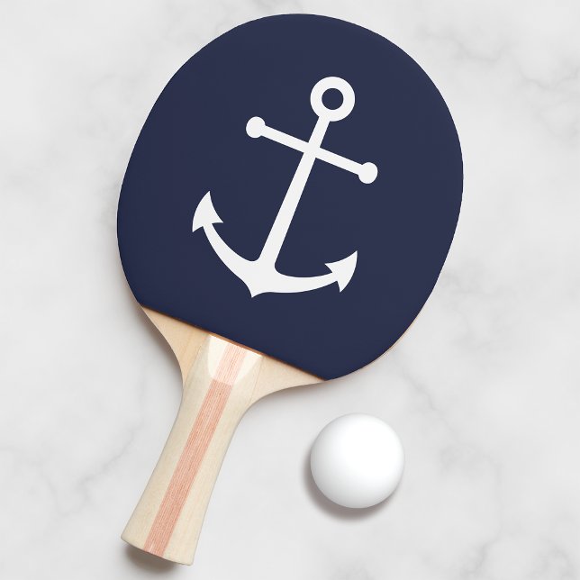 Pala De Ping Pong Anclaje azul de la Marina Náutica (Subido por el creador)