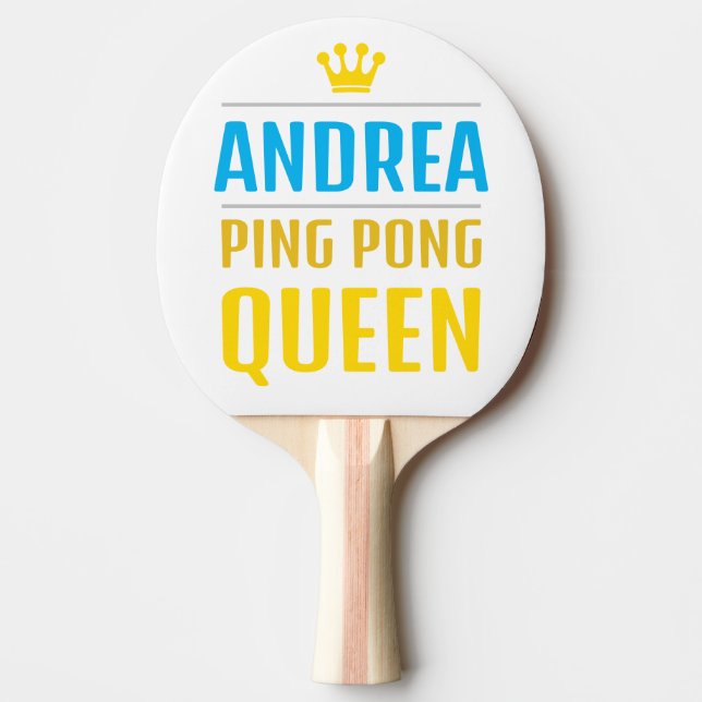 Pala De Ping Pong Andrea (Anverso)
