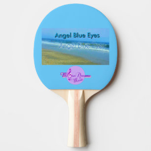 Pala De Ping Pong Angel Blue Eyes Ping Pong Paddle