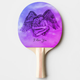 Pala De Ping Pong Angel Eros en el amor, te amo